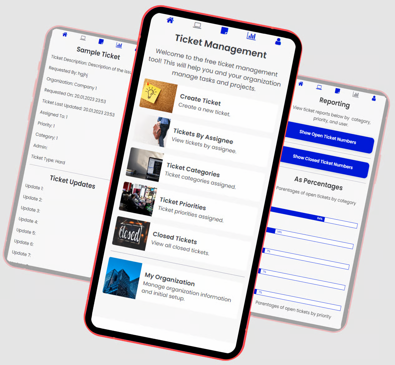 Ticket app preview